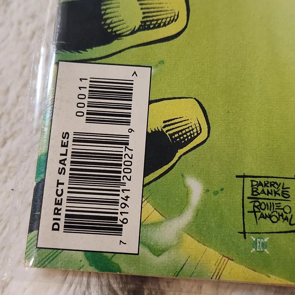 Vintage Green Lantern #0 DC Comics Oct 1994‎ Superhero Comic Marz Banks Tanghal